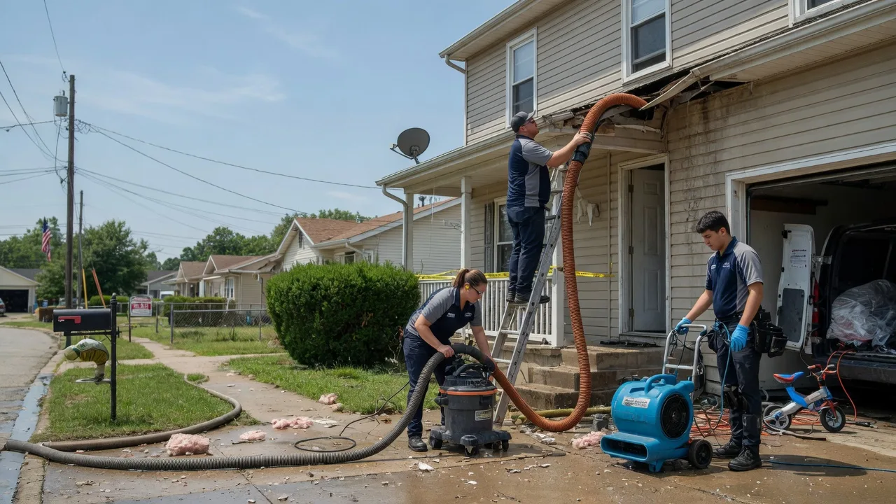 Water Damage Restoration in Wilmington, IL near me